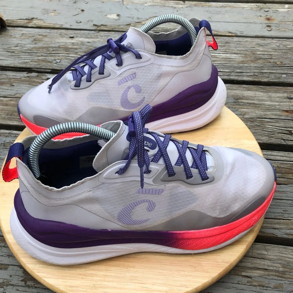 Clove Alto Shoes Supercrush Womens 9 Grey Purple Pink Fuchsia Nurse Healthcare